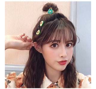 Vỉ kẹp tóc trái Bơ