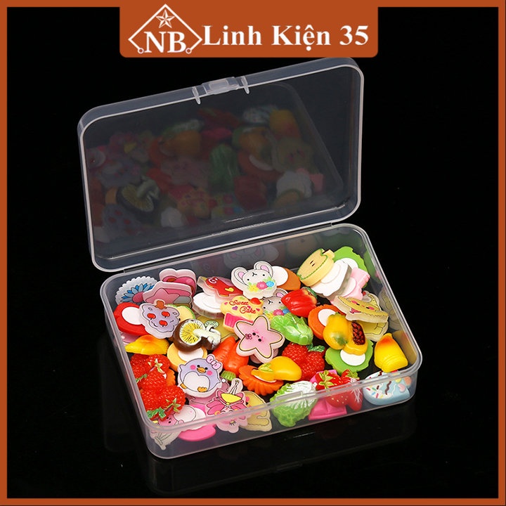 Hộp đựng linh kiện trong suốt 11.5x8.5x2.85cm