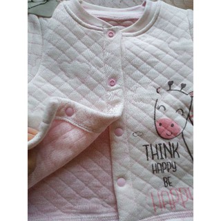 Bộ trần bông Momma siêu dày ấm, size NB