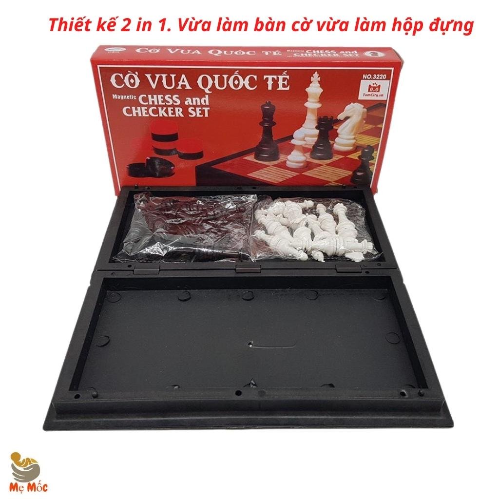 Bộ Cờ Vua Quốc Tế Loại Nam Châm Cho Bé Shop Mẹ Mốc ,CVQT