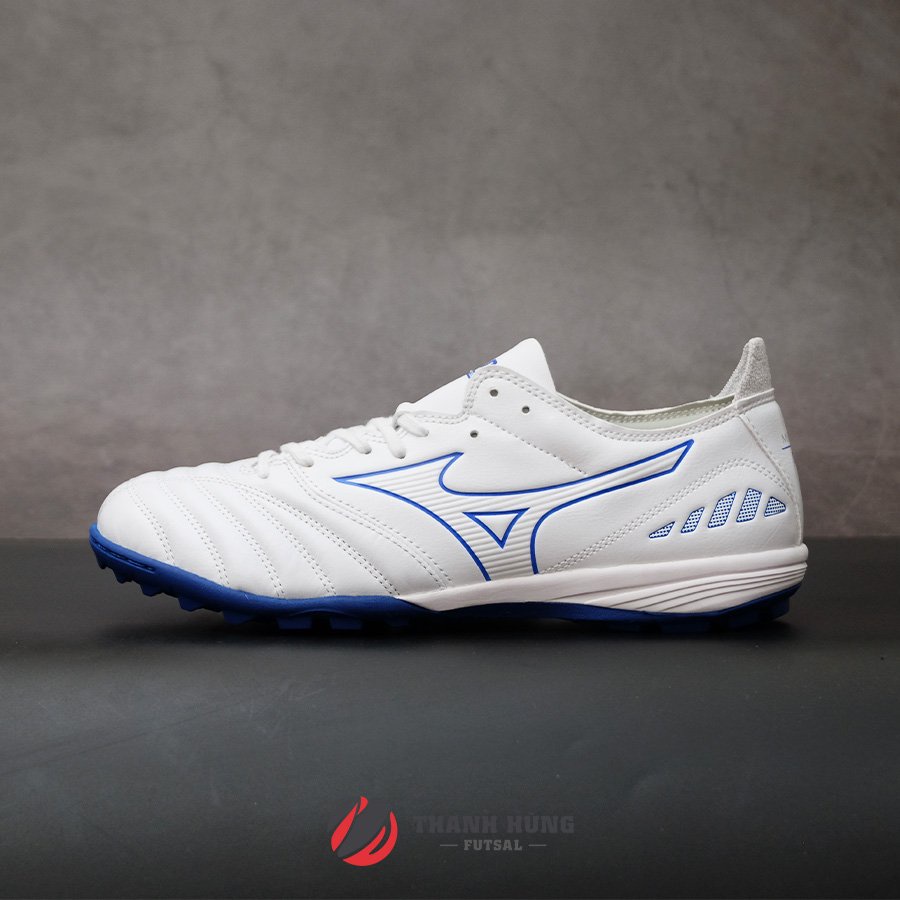 GIÀY ĐÁ BÓNG CHÍNH HÃNG MIZUNO MORELIA NEO III PRO AS - P1GD228425 - TRẮNG/XANH XÁM