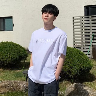 Áo thun Stee Cổ tròn chữ phản quang WINONA Localbrabd ICVCVNI Unisex