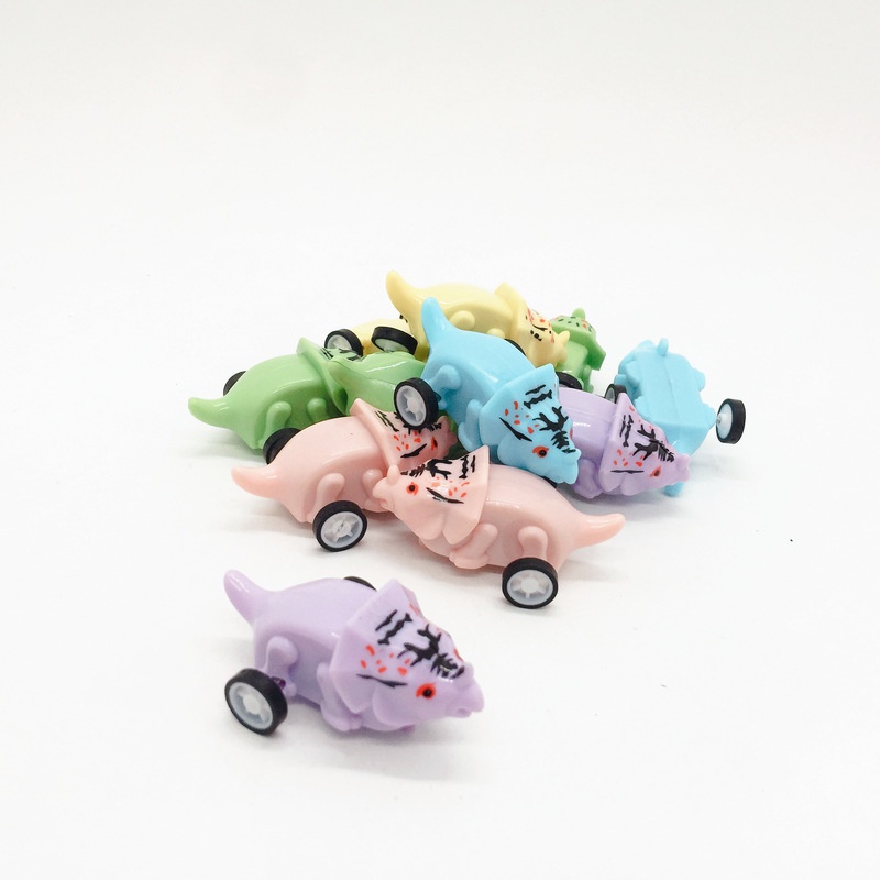 Đồ chơi xe SEA SUN TOYS hình khủng long morandi hoạt hình nhiều màu sắc