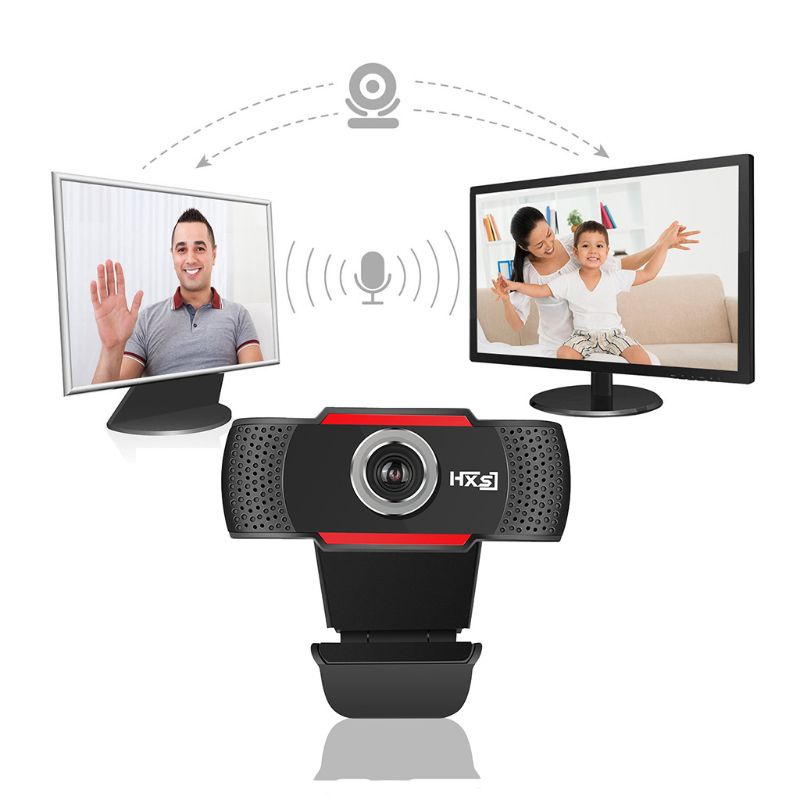 Webcam 720p Usb Độ Phân Giải Cao Có Thể Xoay Được Kèm Micro Thu Âm Cho Máy Tính | BigBuy360 - bigbuy360.vn