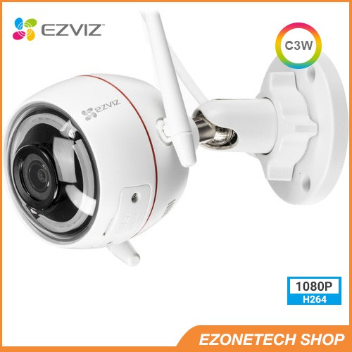 Camera Không Dây EZVIZ C3W 2MP H264 Ngoài Trời Còi Báo Động Chính Hãng