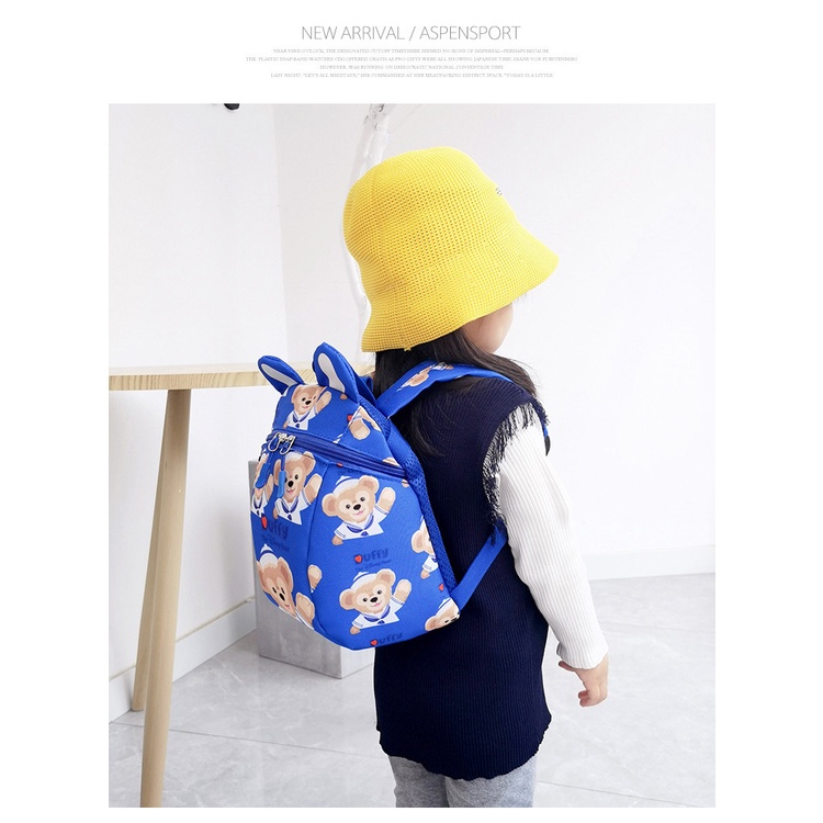 Balo mẫu giáo cho bé gái bé trai cặp sách mầm non đáng yêu siêu xinh cho trẻ em từ 0-3 tuổi E1051