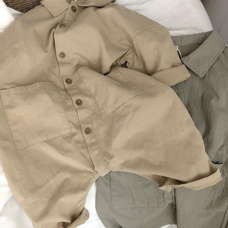 Body Liền Thân Chất Đũi Thô Thoáng Mát Mềm Mại Cho Bé Trai Bé Gái Từ 6Kg Đến 16Kg Thời Trang Trẻ Em Ken Store