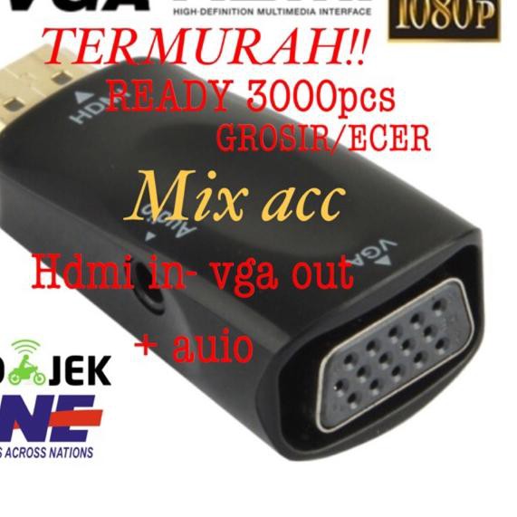 Bộ Chuyển Đổi Hdmi Sang Vga Full Hd 1080p (màu Trắng Và Đen) Chất Lượng Cao | BigBuy360 - bigbuy360.vn