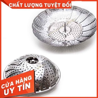 [HOT+FREE SHIP]  [Freeship 99k] Vỉ hấp thực phẩm, đồ xôi inox cao cấp