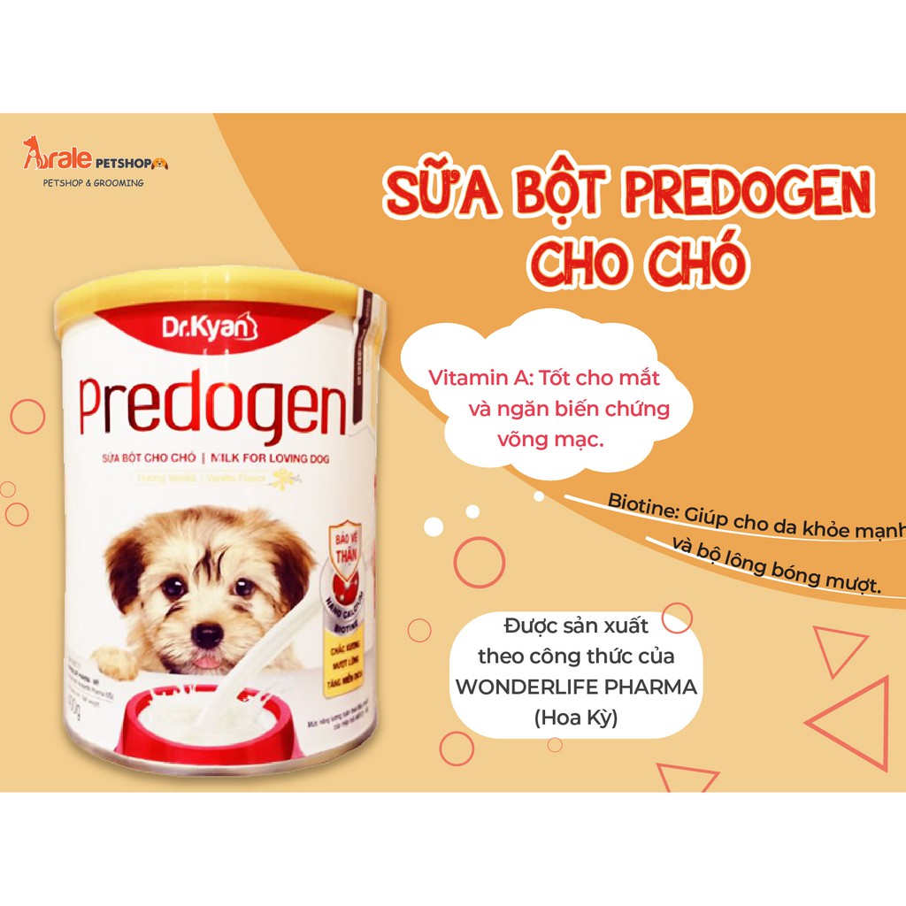 Sữa bột dành cho Chó Dr.Kyan Predogen 110gr và 400gr