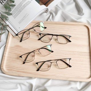 Gọng kim loại vuông nhỏ, hơi xếch 80195