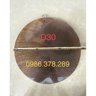 Thớt gỗ nghiến đường kính 30cm hàng chuẩn chuyên dùng băm chặt