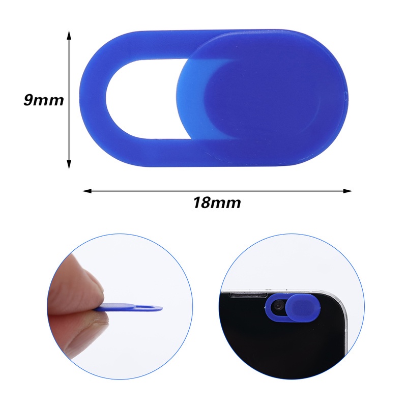 Miếng Dán Bảo Vệ Camera Siêu Mỏng Kiểu Trượt Trượt/Cam Cho Điện Thoại/Máy Tính Bảng/Notebook/Laptop