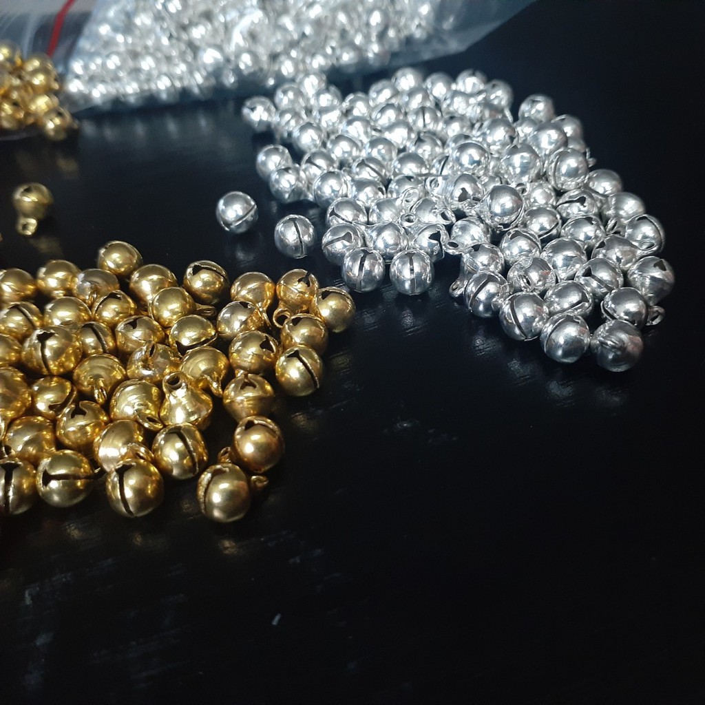 Phụ liệu handmade- chuông mini làm lắc chân