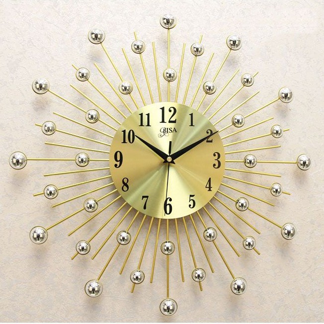 Đồng hồ treo tường BISA bảo hành 5 năm size 45cm BS600845