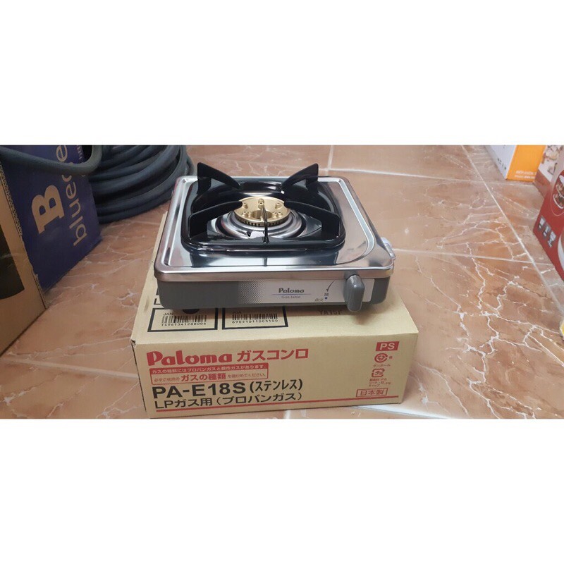 Bếp gas đơn Paloma sản xuất tại Nhật Bản và Van dây