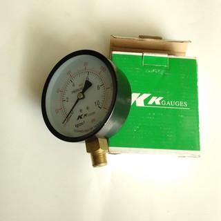 Đồng hồ đo áp suất KK mặt 63mm