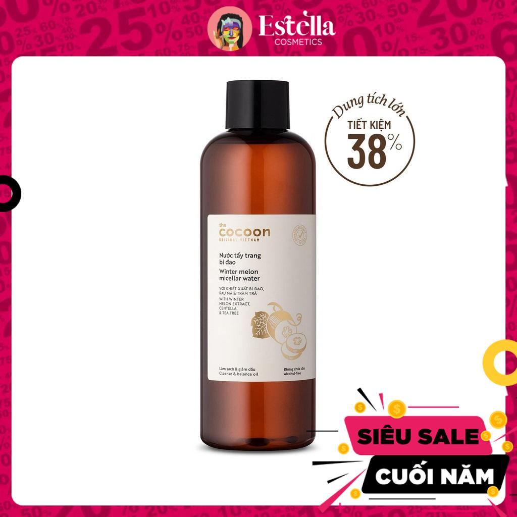 Nước Tẩy Trang Bí Đao Cocoon 140ml/500ml