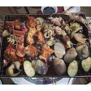 BÊP NƯỚNG THAN HOA DU LỊCH