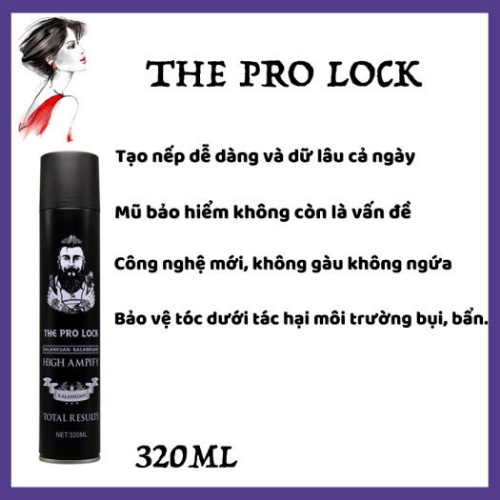 COMBO gôm sáp THE PRO LOCK + Wax Variety Matte Lasting tạo kiểu giữ nếp cho tóc. HÀNG CHÍNH HÃNG. AI Store