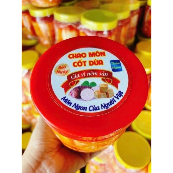 CHAO MÔN CỐT DỪA 700gr/ hủ