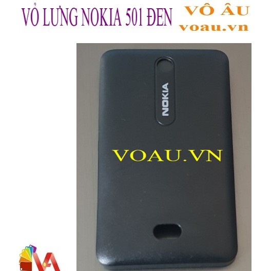 VỎ LƯNG NOKIA 501 MÀU ĐEN [XỊN ĐẸP]