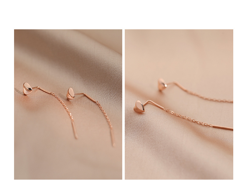 Hoa Tai Dáng Dài Mạ Vàng 14k Phong Cách Hàn Quốc Thời Trang 2021