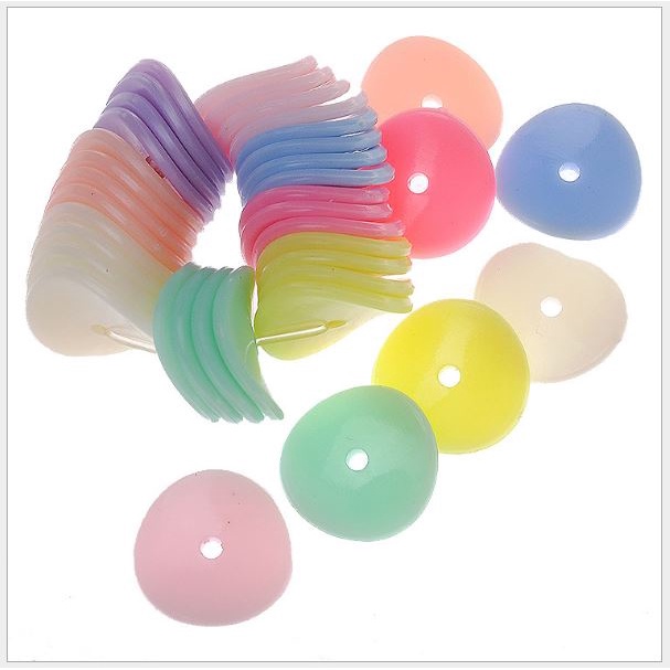 gói 10-25-50gam hạt nhựa dạng vành tròn 15mm (miếng cách, miếng đệm)