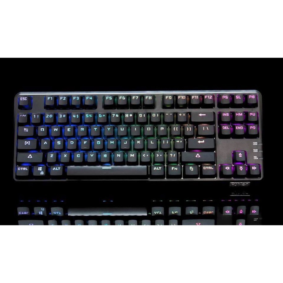 Bàn phím cơ Fuhlen M87S, Blue Switch, Đèn led 9 chế độ RGB, "Bản mới năm 2019"