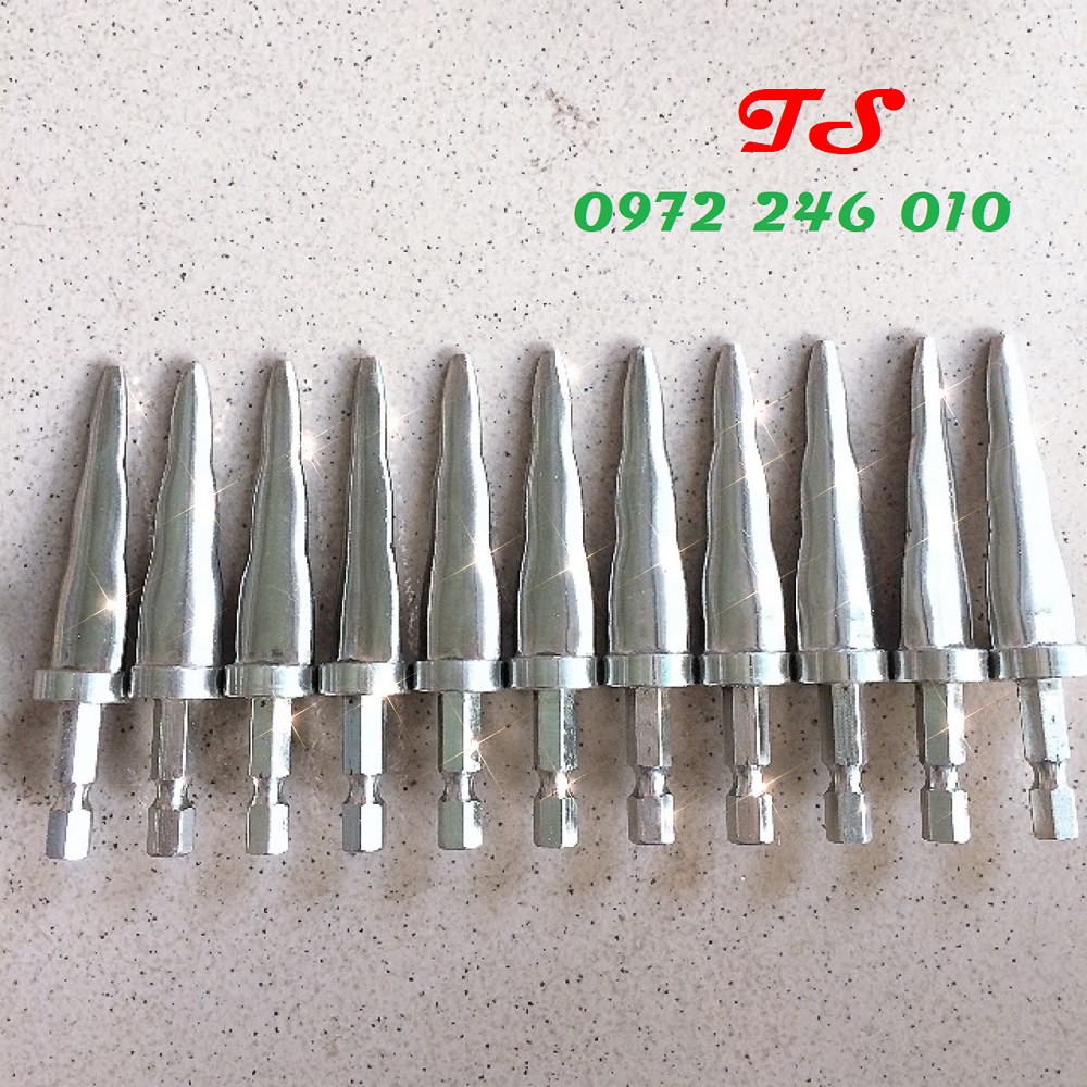 Nong ống đồng [INOX 304] Nong ống đồng bằng khoan phi 6 -10 - 12 -16 - 19 tiện lợi, nhanh chóng