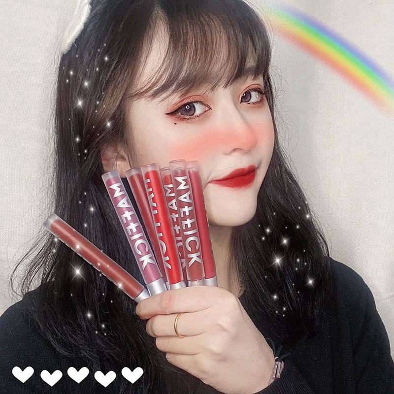 [Hàng mới về] Son Môi Dưỡng Ẩm Lâu Trôi 7 Màu Tùy Chọn Tiện Dụng MAFFICK | BigBuy360 - bigbuy360.vn