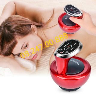 Máy Giác Hơi Cạo Gió Xua Tan Mệt Mỏi Bảo Hành 12T Dùng Điện Có Chỉnh Nhiệt 3 in 1 : Giác Hơi, Cạo Gió, Massage Chữa Bệnh