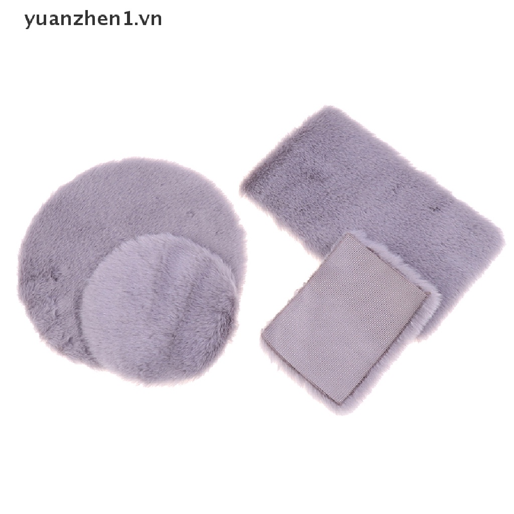 1 Thảm Lông Mini Trang Trí Nhà Búp Bê