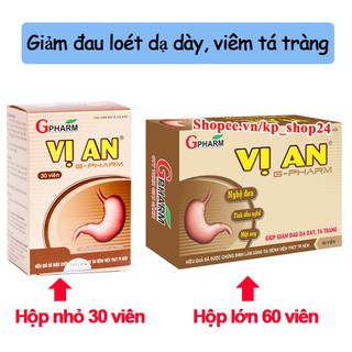 ✅ [CHÍNH HÃNG] Vị An Gpharm – Giúp giảm viêm loét dạ dày, trào ngược thực quản, viêm đại tràng