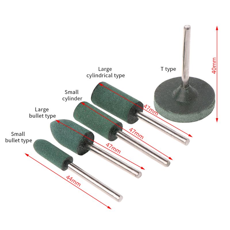 Bộ 5 Đầu Đá Mài Cho Máy Mài Dremel