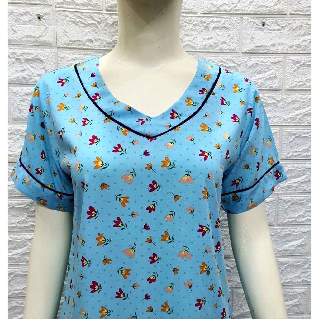 [40kg - 80kg] Đồ Bộ Măc Nhà, Đồ Bộ Nữ Tole (Lanh) 2 Da Tay Quần Lỡ (Dài 85cm) Tay Ngắn Bigsize