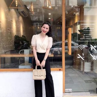 QUẦN ỐNG SUÔNG KHÓA SƯỜN ĐẸP