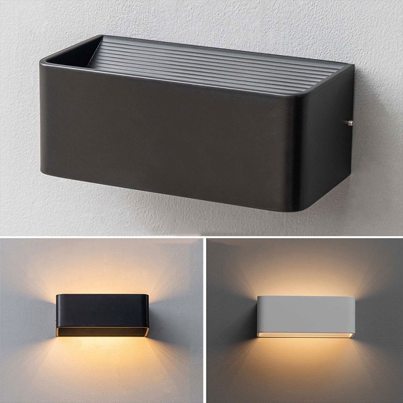 Đèn Hắt Tường 2 Đầu,  Đèn Hắt Sáng, Đèn Cầu  Chống Nước  Công Suất 5W, 10W Haledcao Cao Cấp Bảo Hành 2 Năm