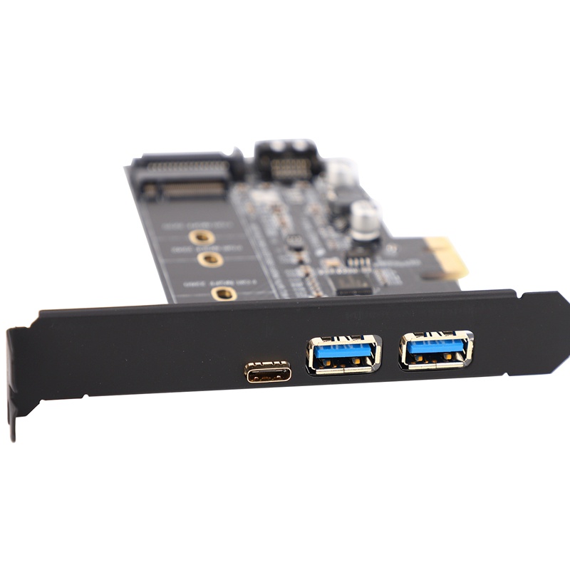 Thẻ Chuyển Đổi Usb 3.0 & Type-C M.2 PCIe M2 SSD SATA B Cho 2280 2260 2242 2230 NGFF | WebRaoVat - webraovat.net.vn