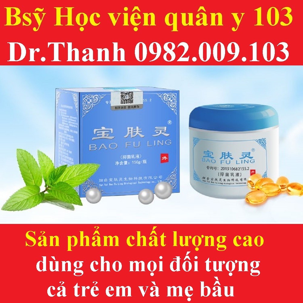 (CÓ SẴN) Kem BAO FU LING bôi bỏng và bệ.nh ngoài da