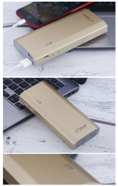 Pin sạc dự phòng 10.000 mAh eSaver LA Y325S