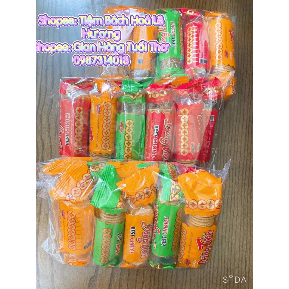 Bánh quy đồng tiền- 1 bịch ăn siêu ngon