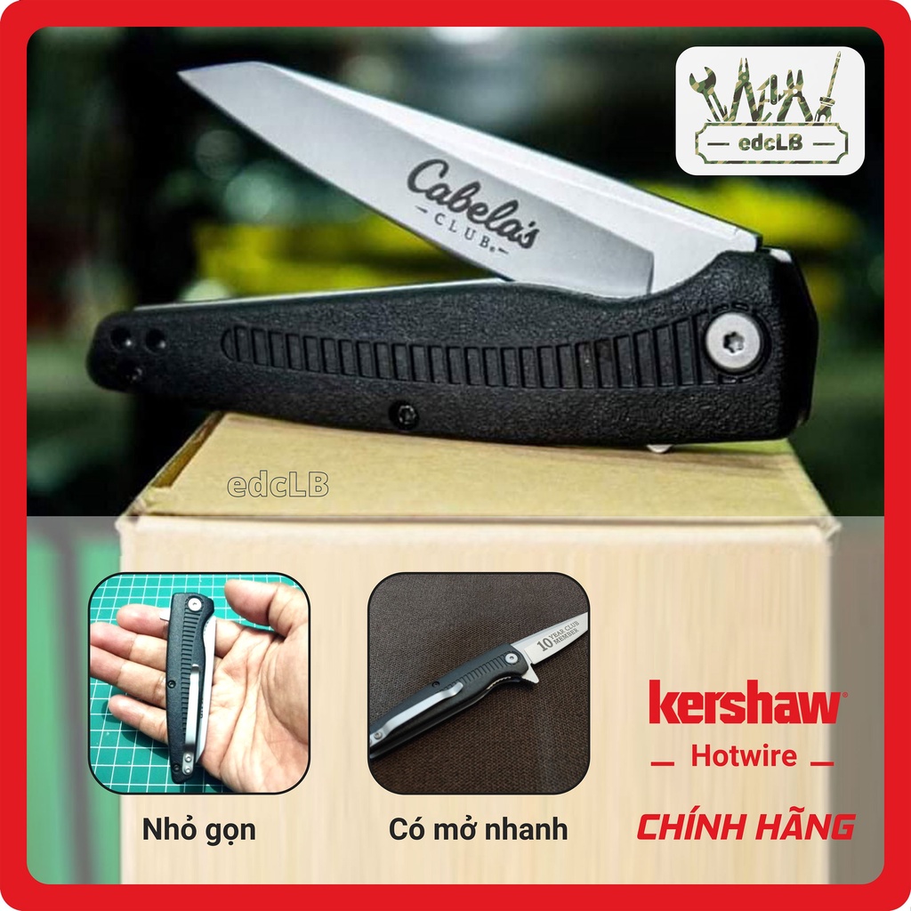 Dao gấp Kershaw Hotwire - hàng chính hãng - edcLB