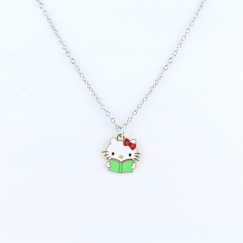 Vòng cổ Mặt Mèo Hello Kitty Dễ Thương