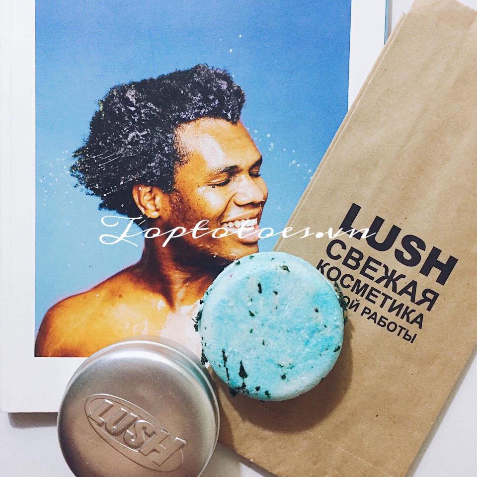 Bánh gội Lush Solid Shampoo Bars lành tính, chăm sóc tóc chuyên sâu