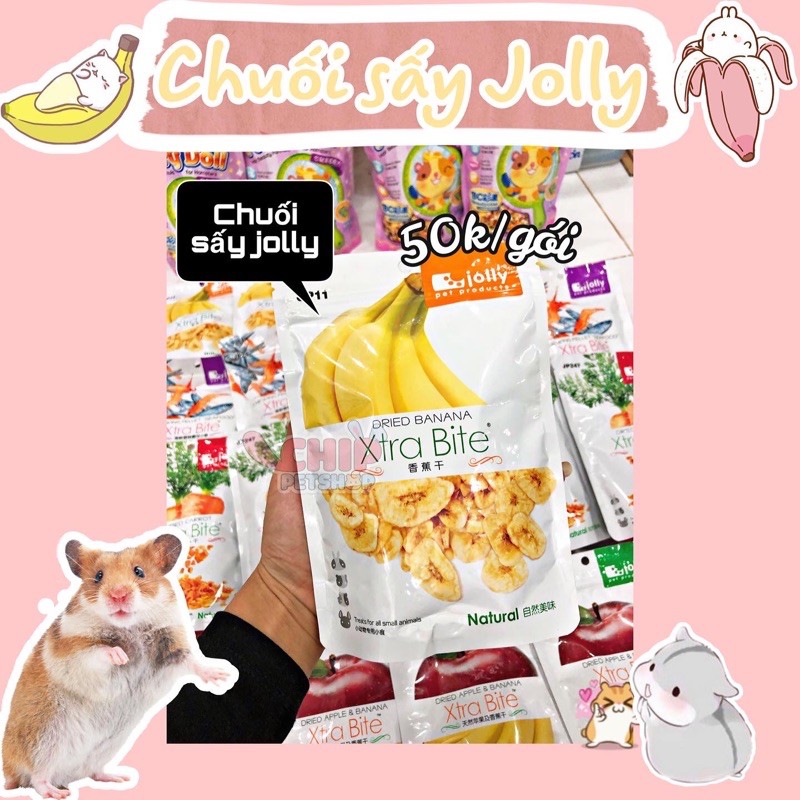 Chuối sấy Jolly &lt;Chính hãng&gt;