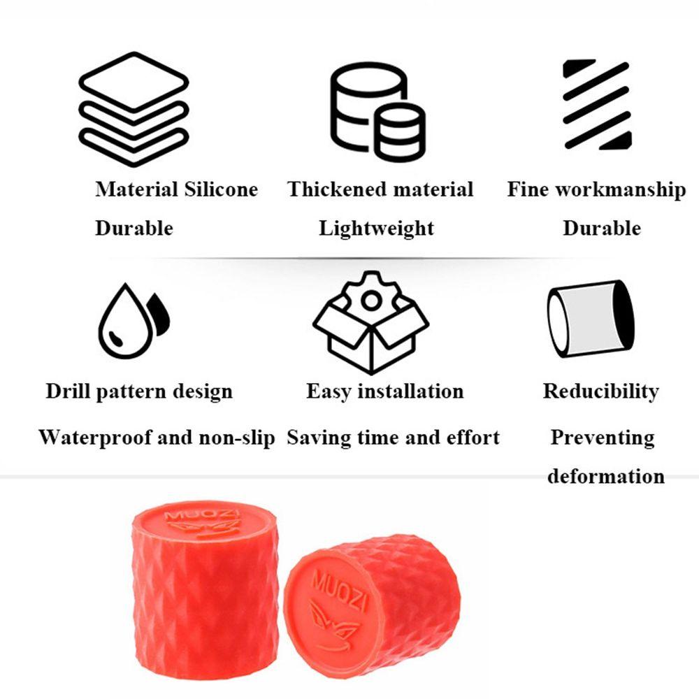 1 Cặp Dây Quấn Bảo Vệ Tay Lái Xe Đạp MTB Bằng Silicone