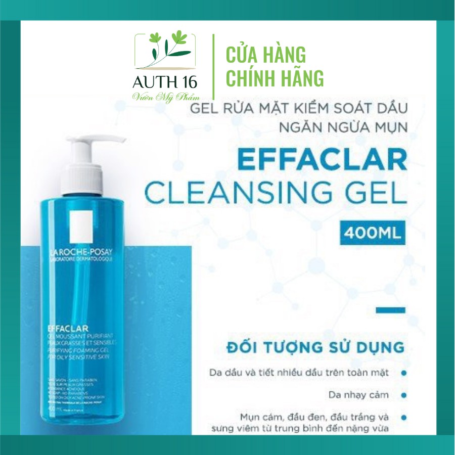 Sửa rửa mặt La Roche Posay 400ml