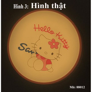 Quạt đèn trần trang trí cho bé Hello Kitty