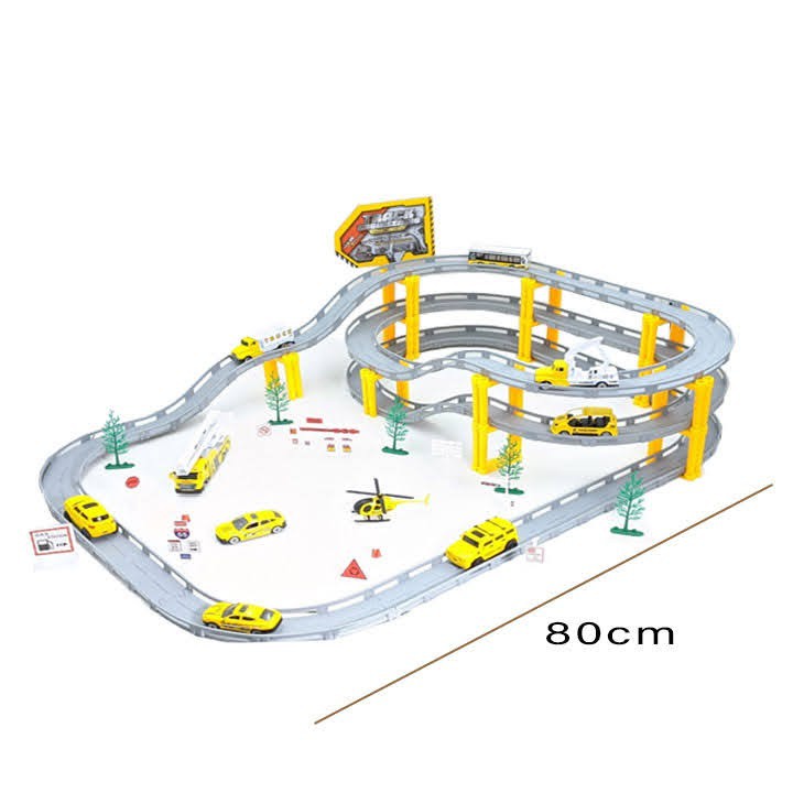 Bộ lắp ráp mô hình giao thông Track Engineering - 68 miếng ghép